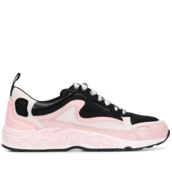 New Sandro Flame Sneaker Shoe in Pink 5.5 Mens Women’s size 7 Retail $298 NEW - Picture 1 of 5